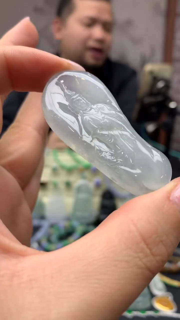 【闪购商品】翡翠颈饰未镶嵌18-天然翡翠