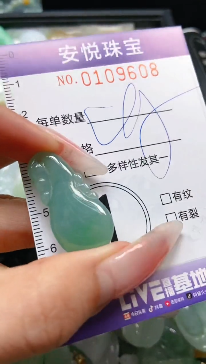 【闪购商品】翡翠颈饰未镶嵌闪购0109608