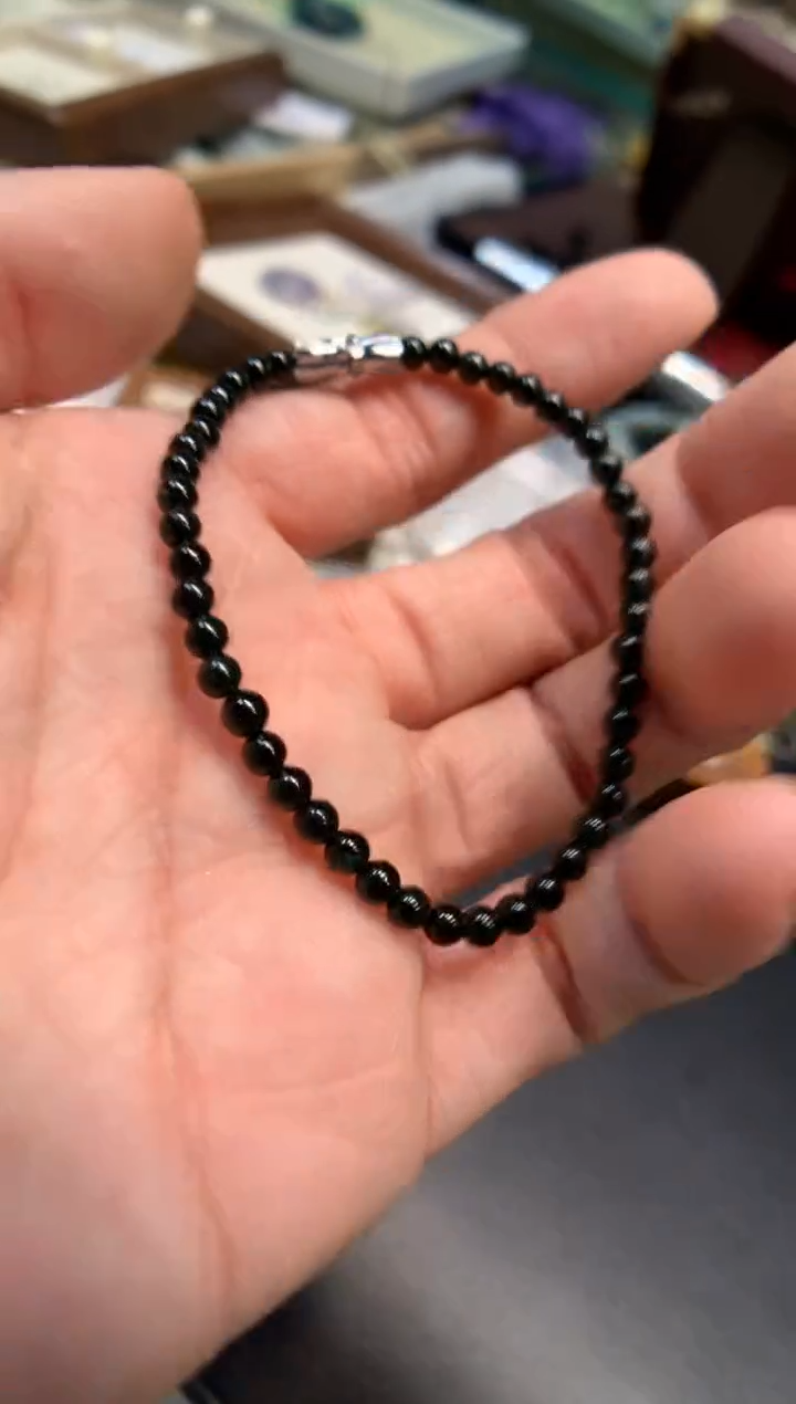 未镶嵌手串翡翠手串