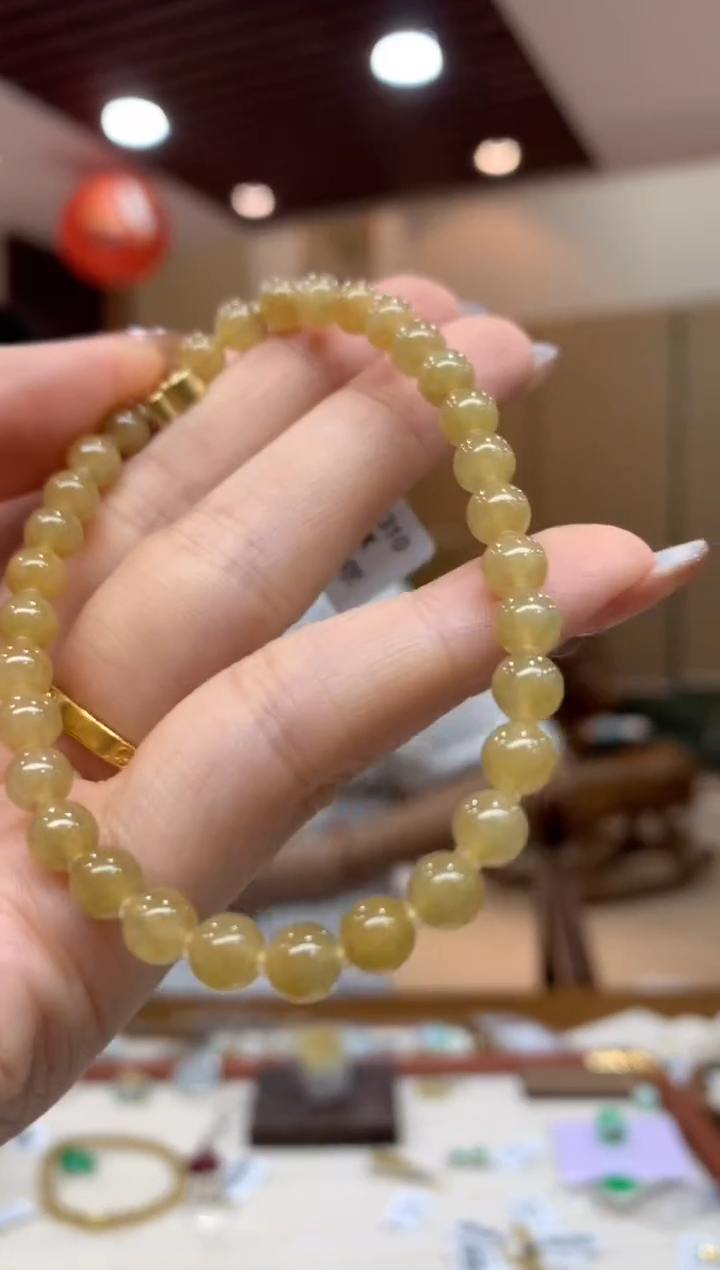 未镶嵌手串翡翠手串