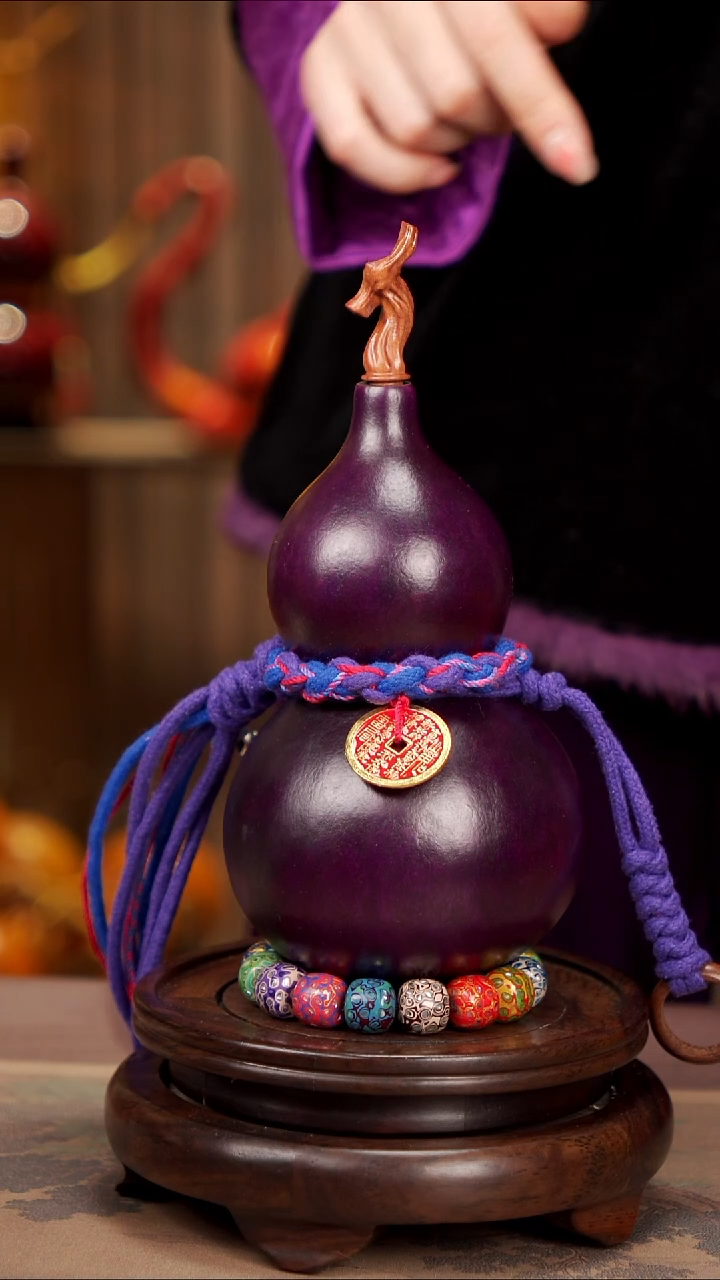【闪购商品】147易林大漆酒葫芦----148