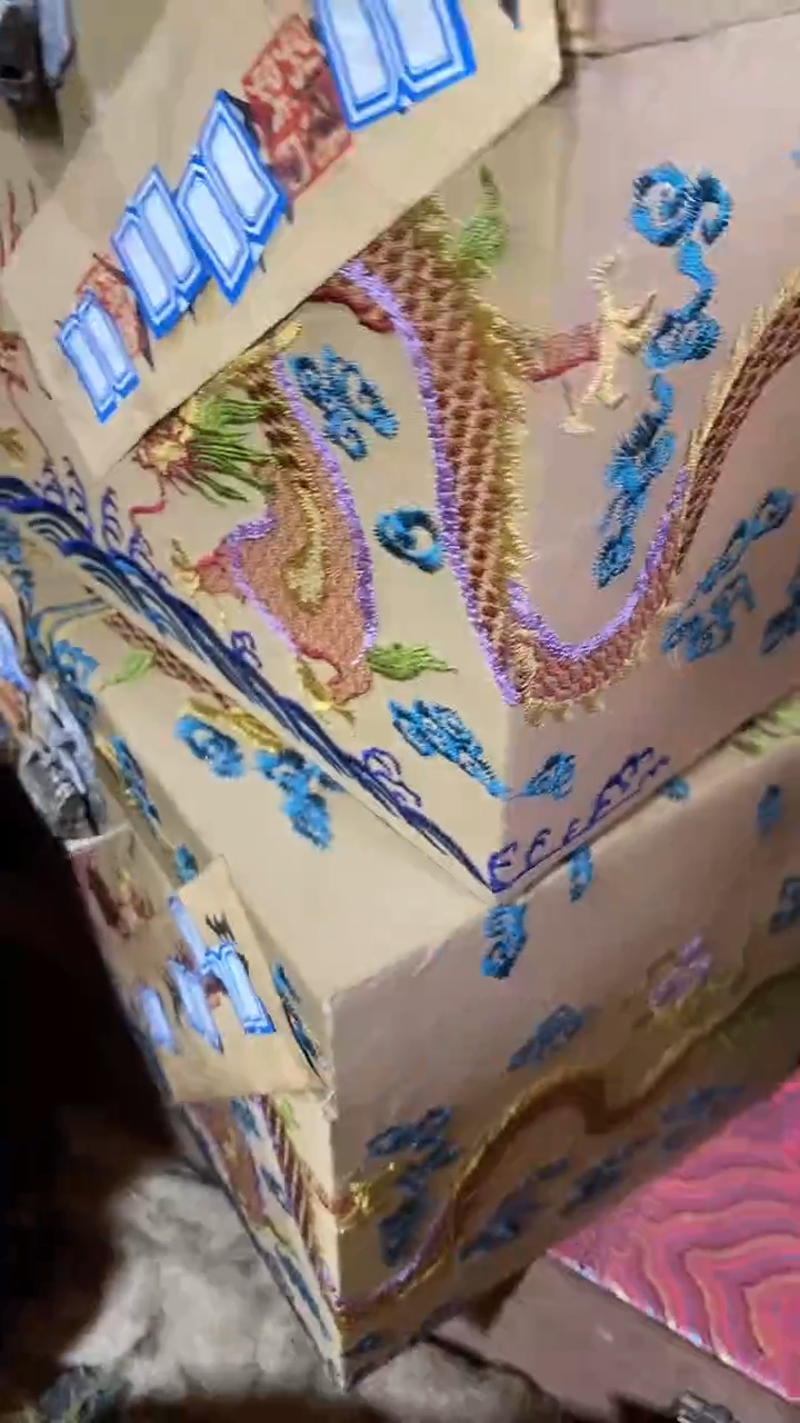 织绣箱一对-------(晓晓甄选)