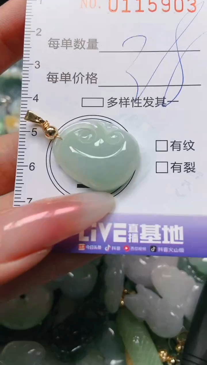 【闪购商品】翡翠颈饰未镶嵌闪购0115903