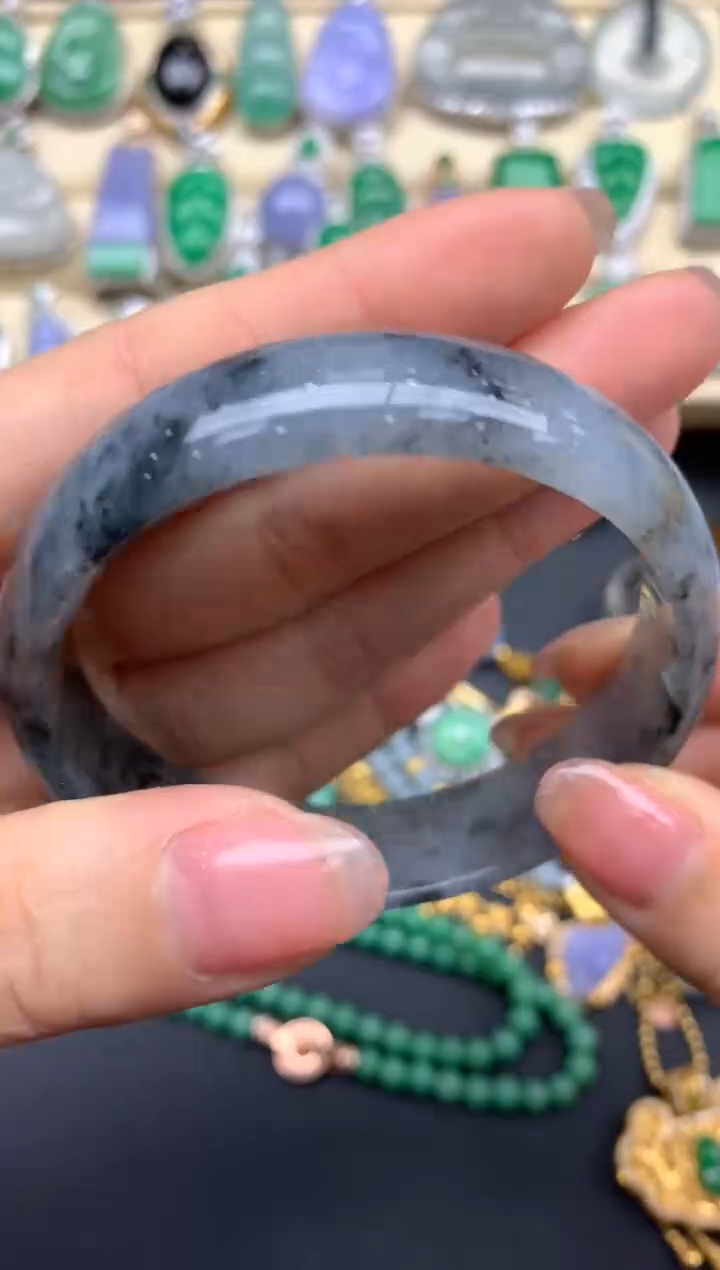 【闪购商品】翡翠手镯未镶嵌40-中国好珍宝