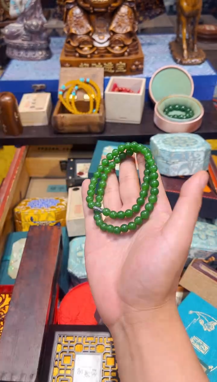 和田玉未镶嵌挂件D老七专属高端精品52