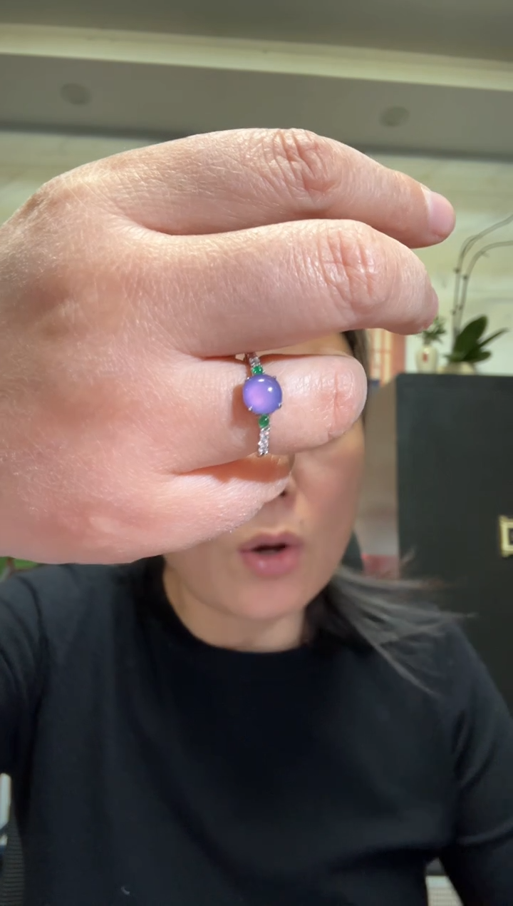 颈饰银S925镶嵌翡翠00005351