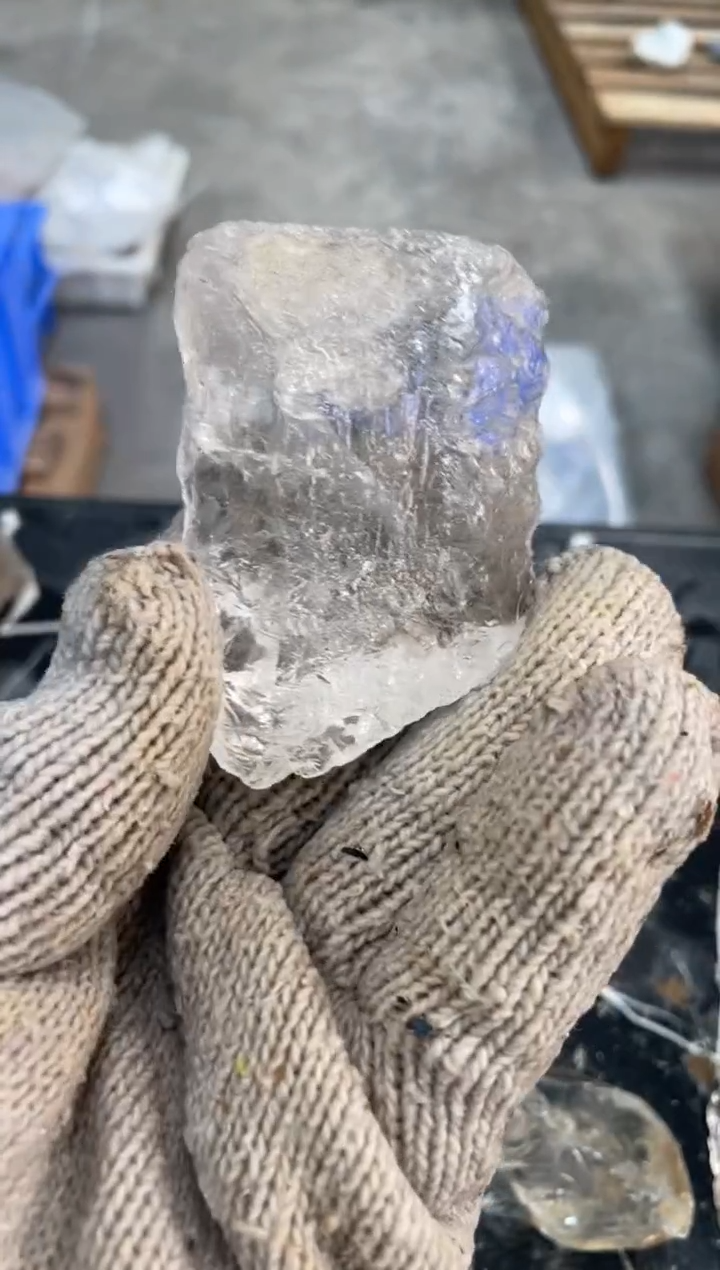 【闪购商品】水晶原石未镶嵌天然喜马拉雅白水晶原石