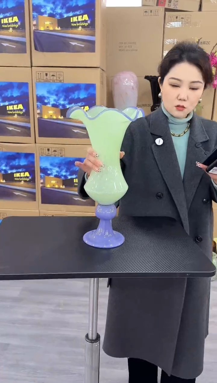 【闪购商品】琉璃泰新花器Q-108