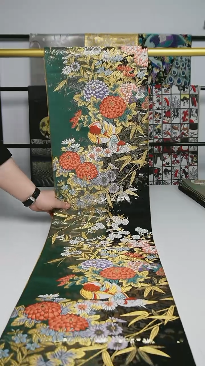 【闪购商品】织绣织锦30细密织花鸟