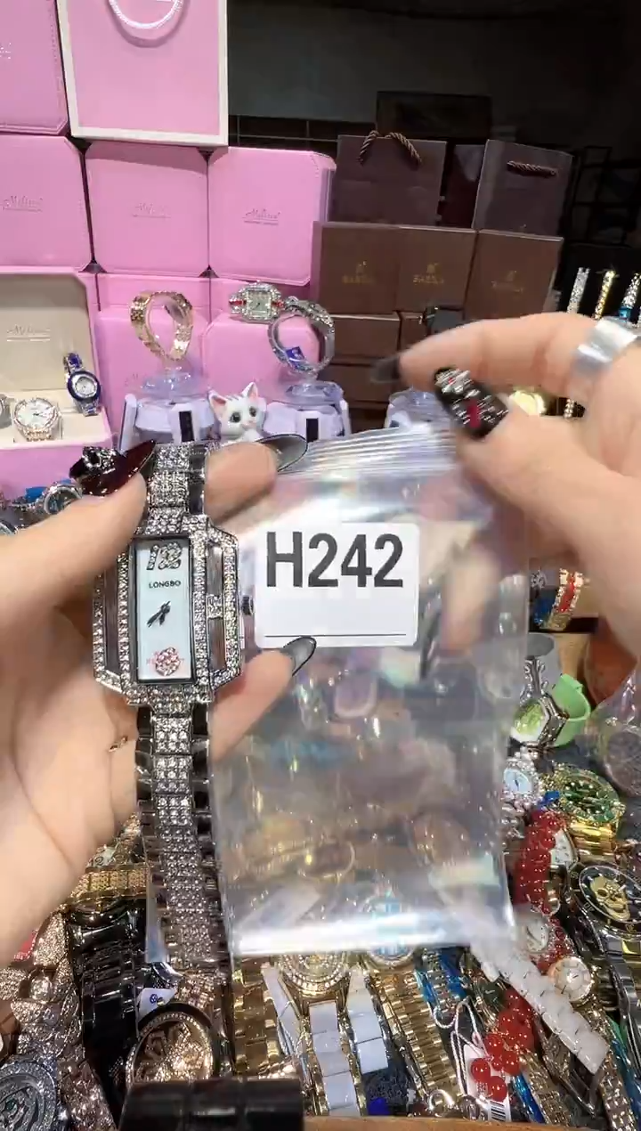 石英机芯不锈钢不锈钢直播定闪专用