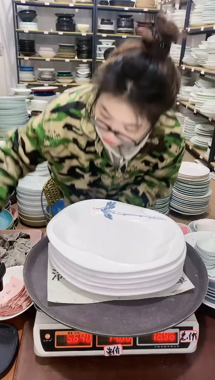 【闪购商品】盘241号链接景德镇酒店陶瓷瑕疵处理