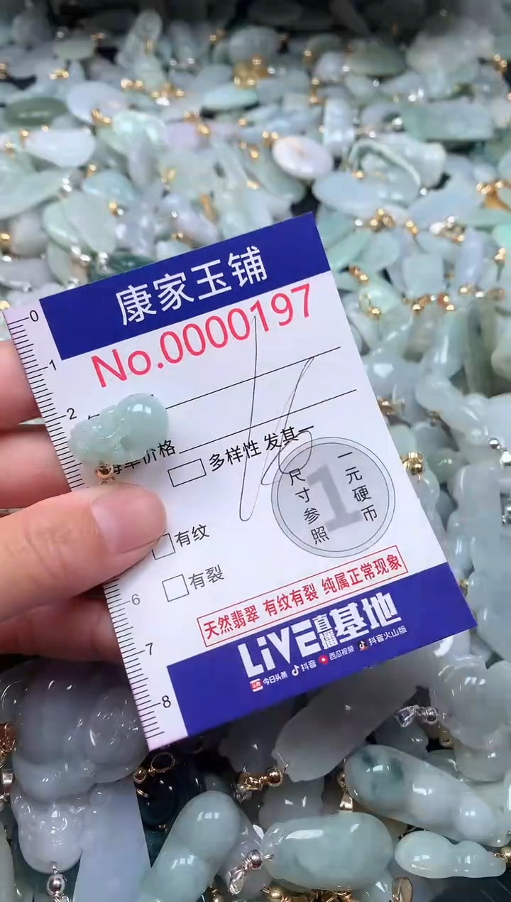 【闪购商品】翡翠吊坠(不含链)未镶嵌197