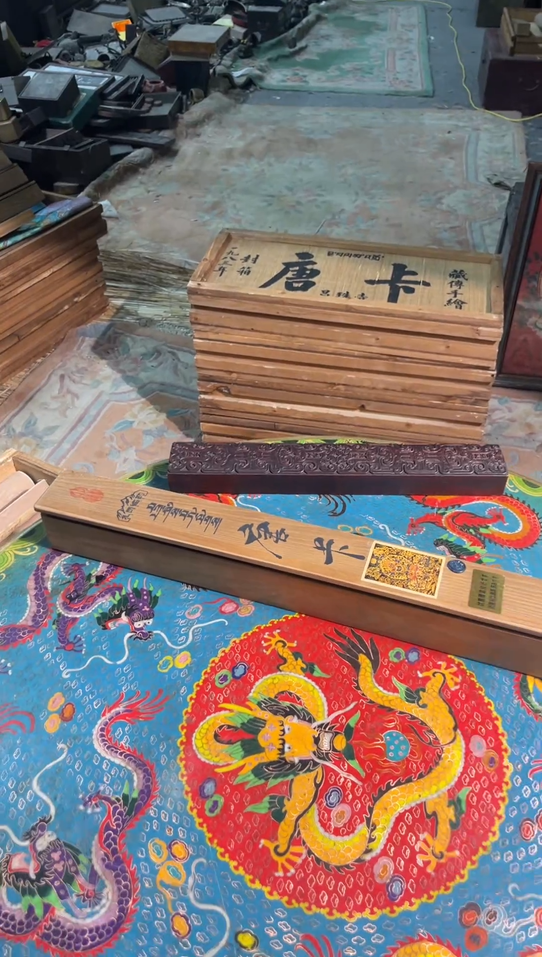 卷轴画东东唐卡tk16