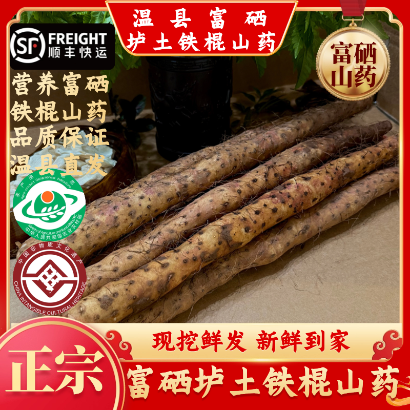 【富硒】火锅季温县铁棍山药产地直发2025新鲜现挖火锅搭子滋补