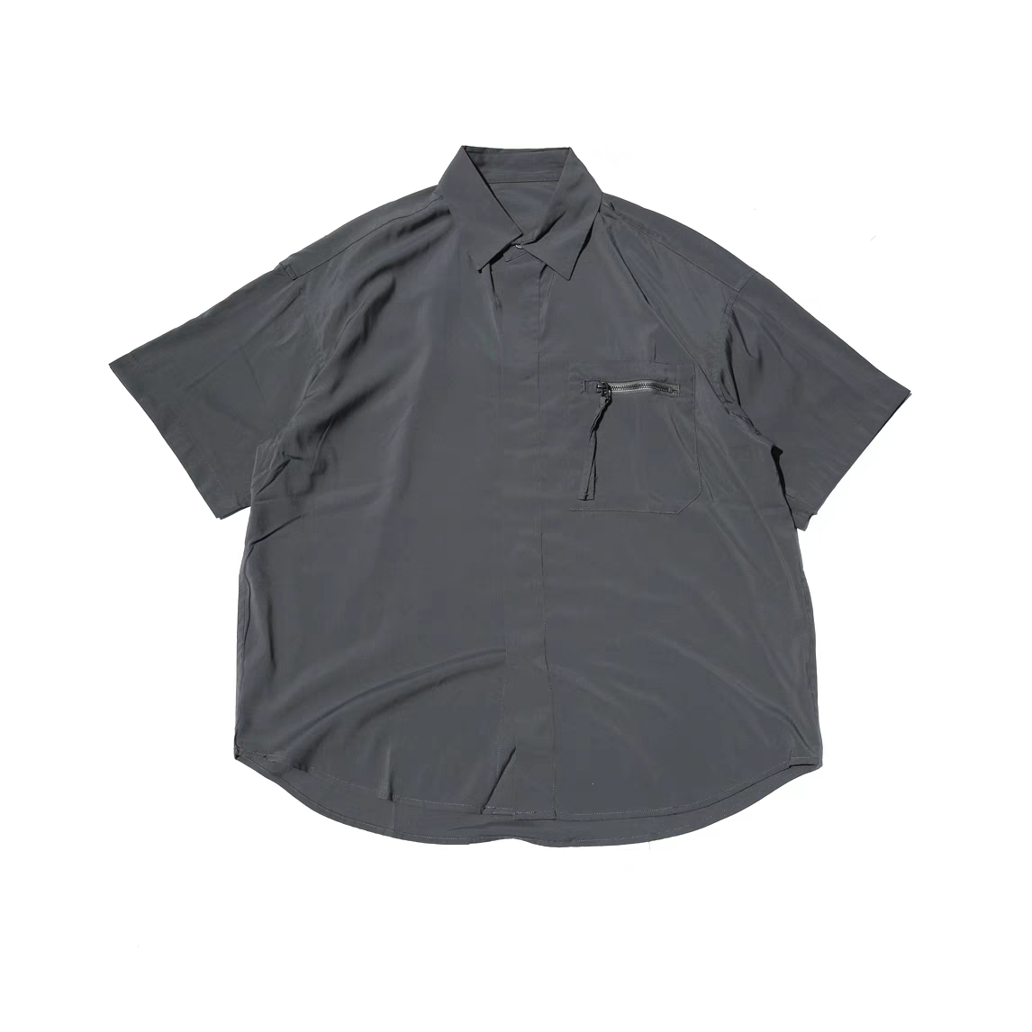 【亚麻】夏季新品青年日常基础休闲简洁通勤人丝短袖衬衫2906