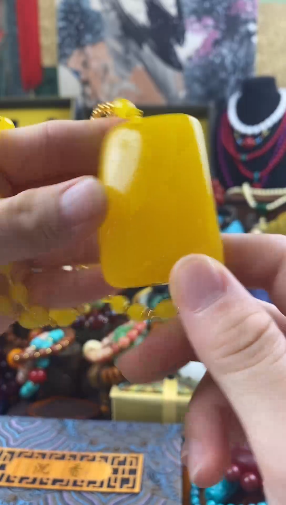 未镶嵌蜜蜡裸石[王姬珠宝精品推荐]