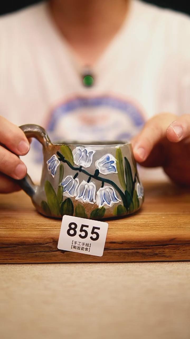 @@陶园瓷舍@@纯手工手绘@高温釉下彩