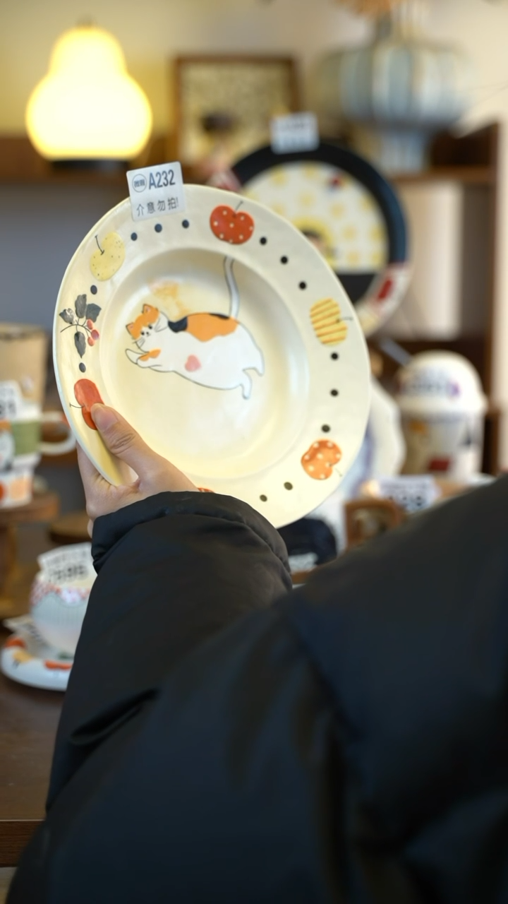 摆件陶A232 阿满屋手工手作陶瓷 