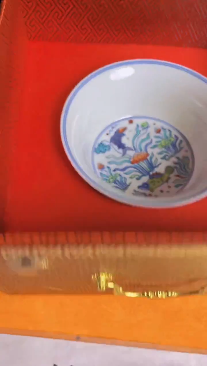 摆件陶瓷景德镇现代陶瓷流水106    带防伪标