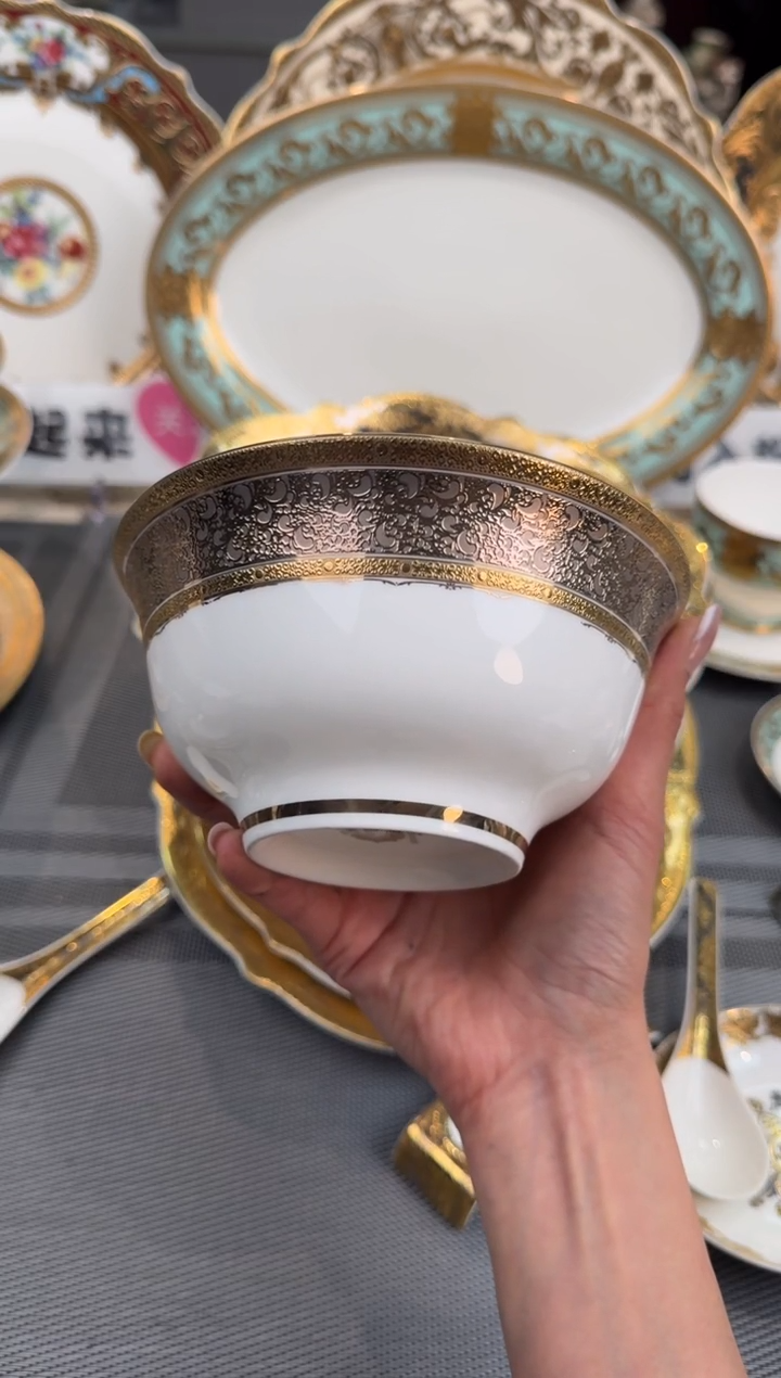 【闪购商品】瓷片5.5英寸碗福利款  6个