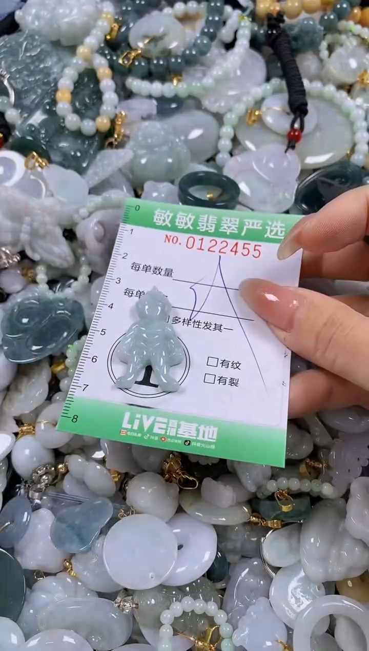 【闪购商品】翡翠颈饰未镶嵌闪购0122455