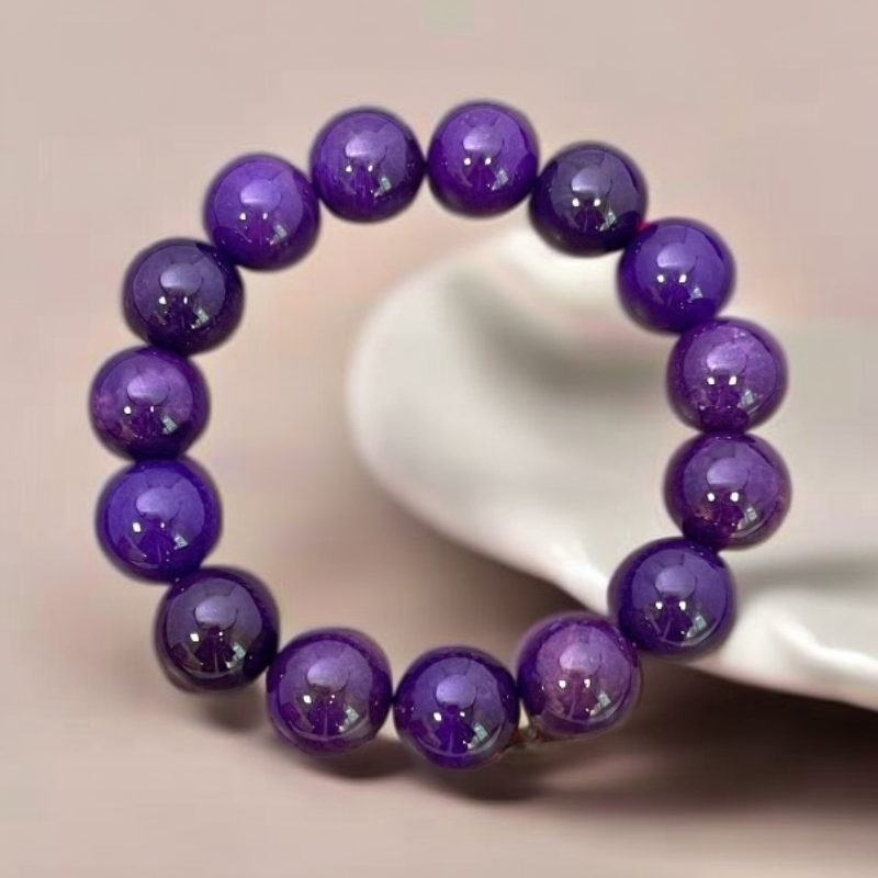 【佳玺珠宝】245 精美手串 紫16mm