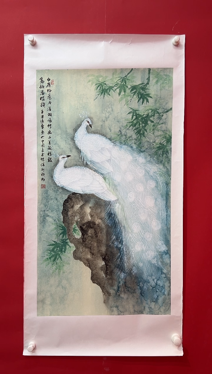 国画画家陆远华纯手绘原作