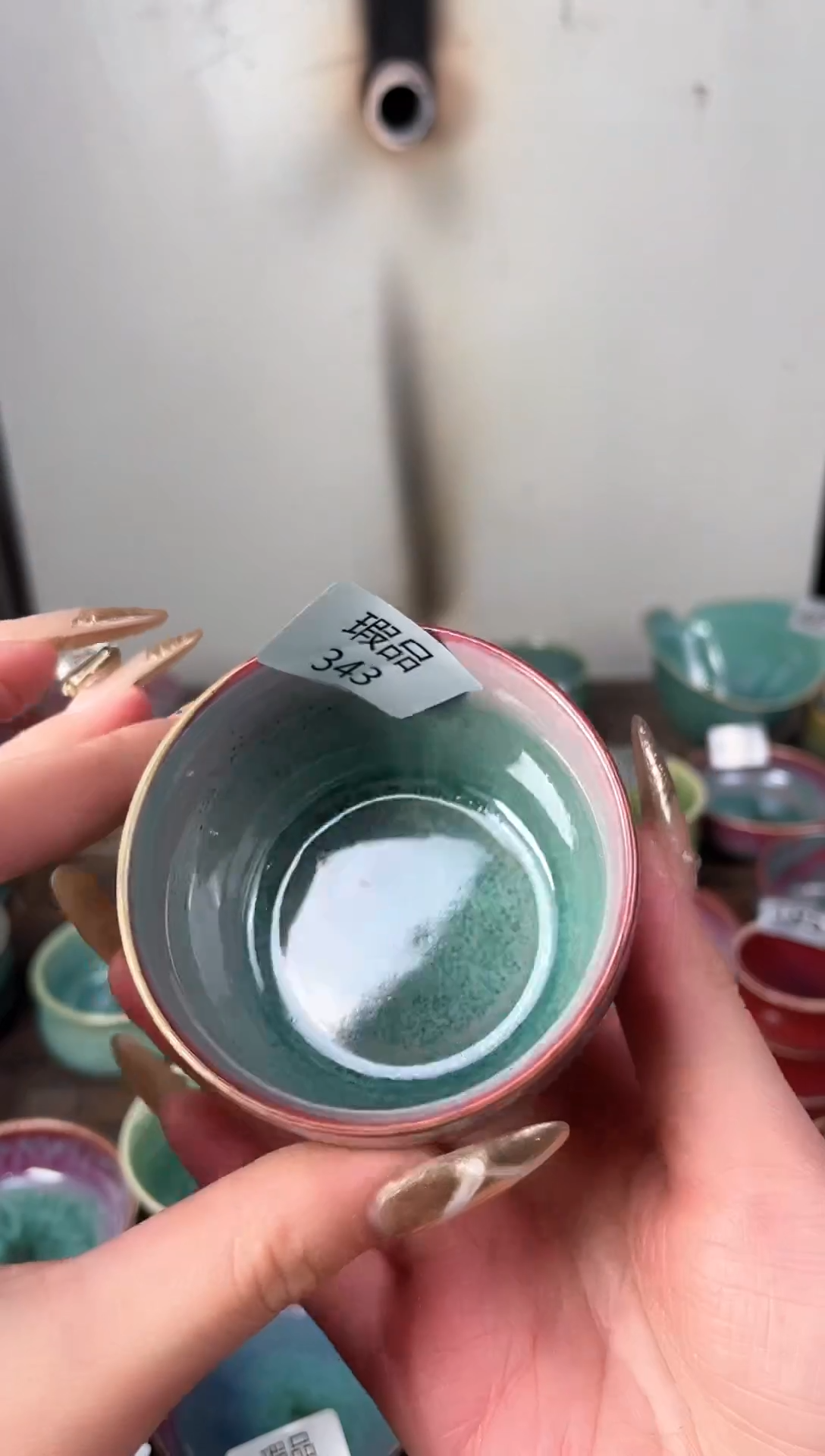 【闪购商品】摆件钧瓷手工茶器窑变