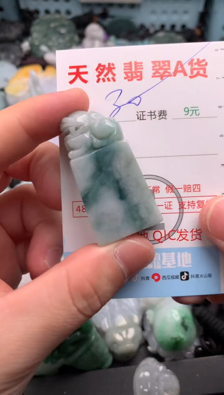 吊坠(不含链)未镶嵌翡翠1