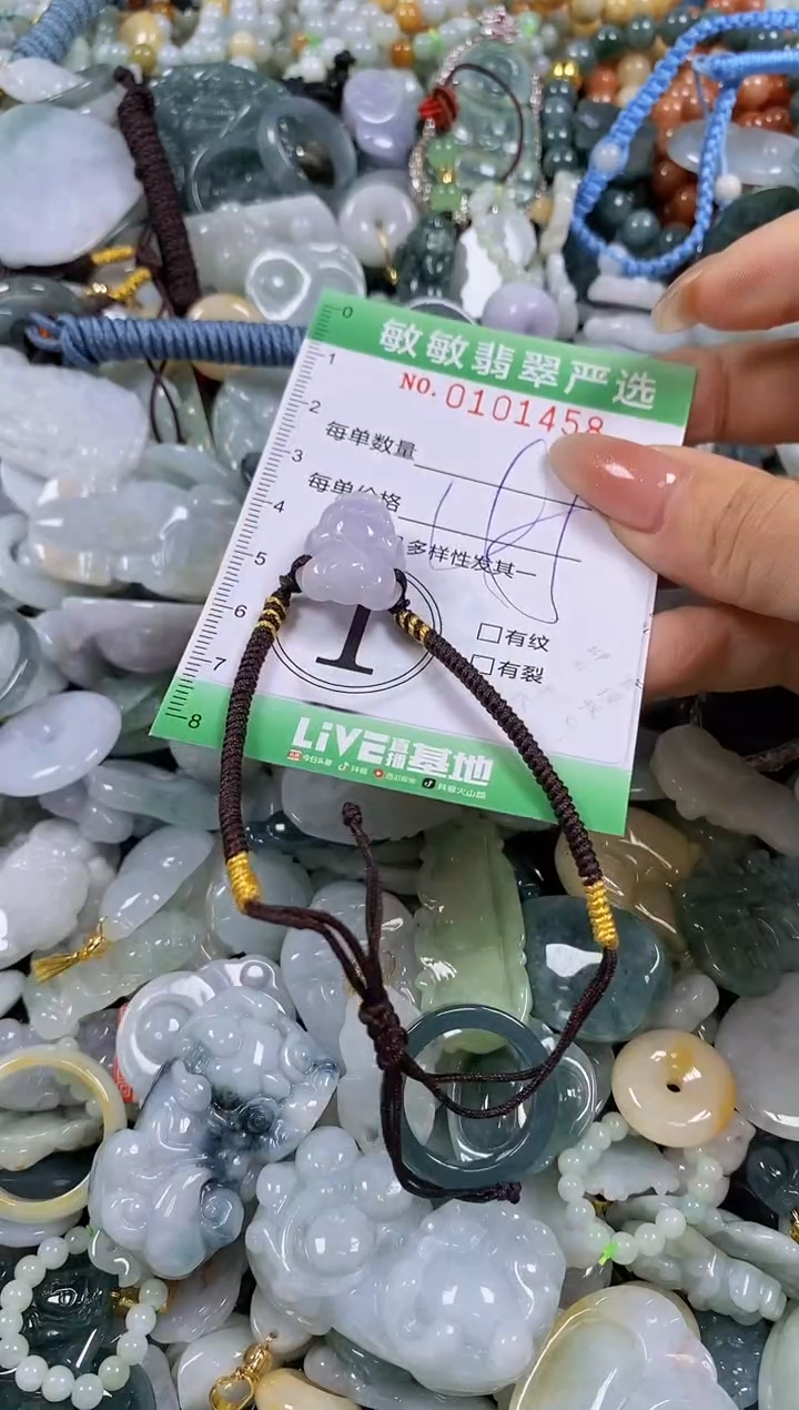 【闪购商品】翡翠颈饰未镶嵌闪购链接0101458