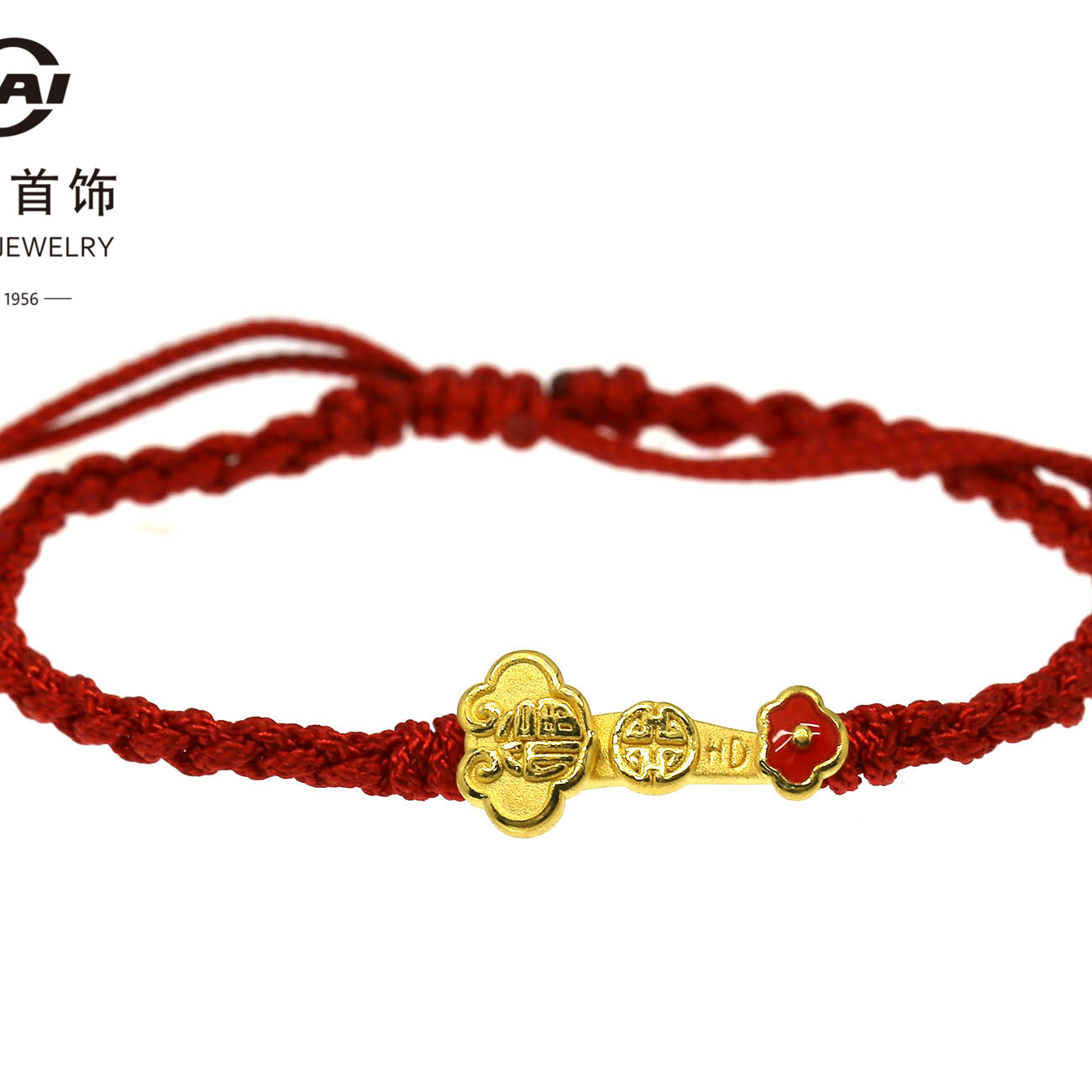 CBAI/菜百AL 足金手链