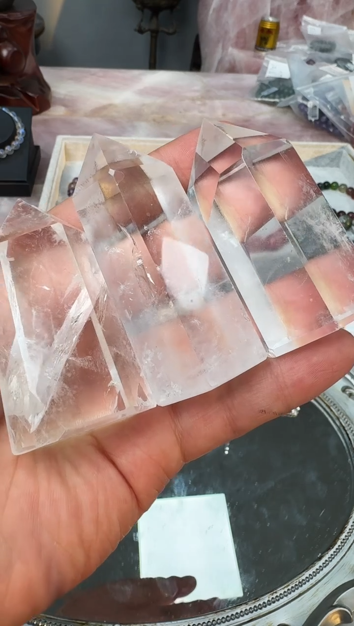 【闪购商品】水晶摆件未镶嵌匝6071多样性发一件