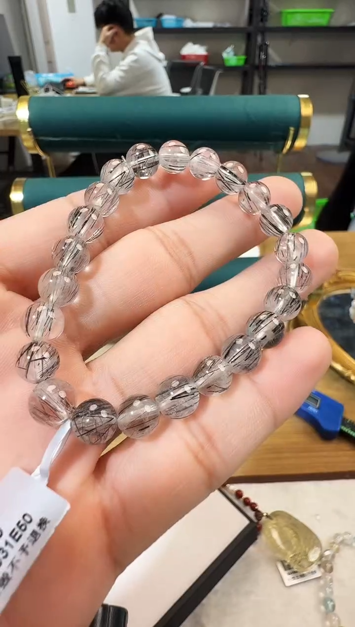 未镶嵌手链水晶晶0622 约8mm