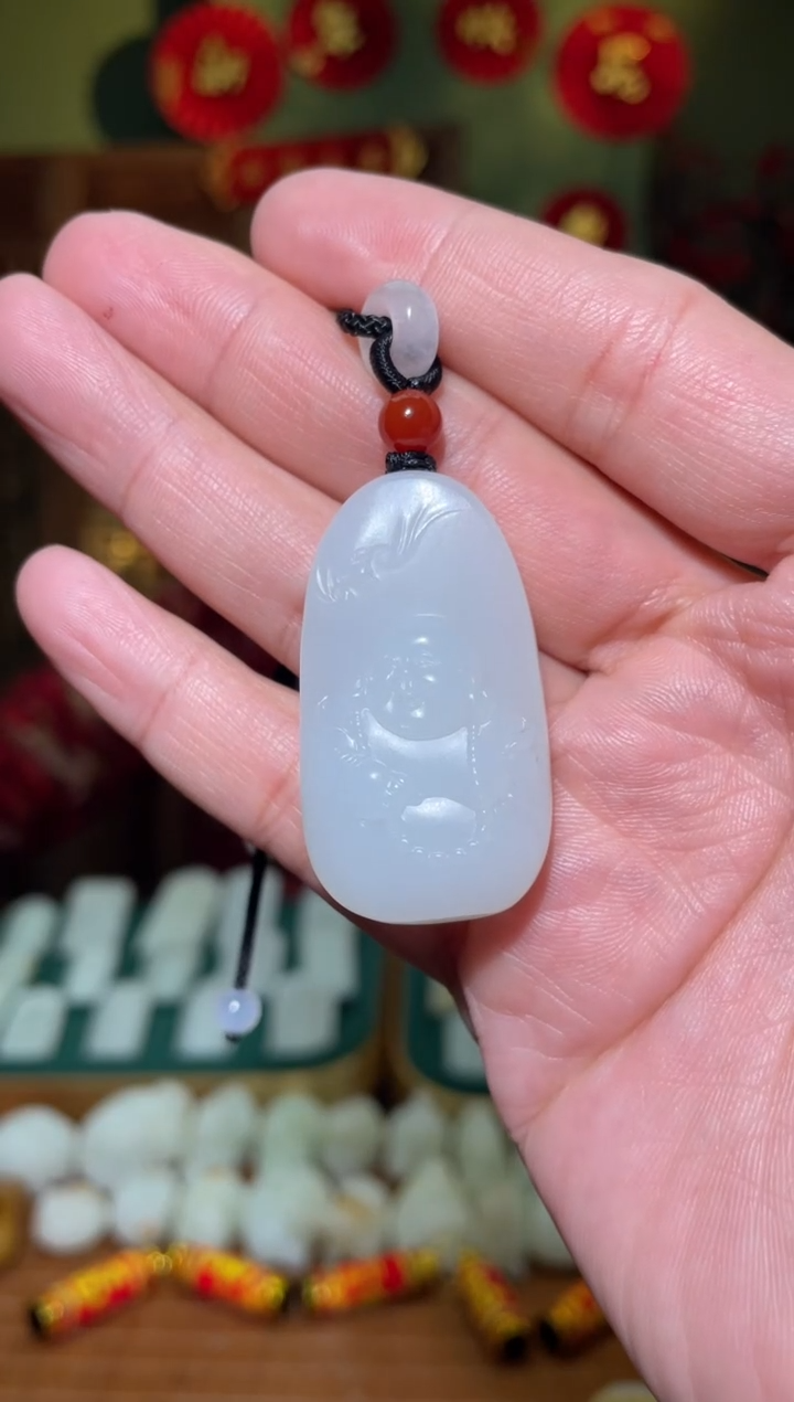 【闪购商品】和田玉吊坠(不含链)未镶嵌佛公