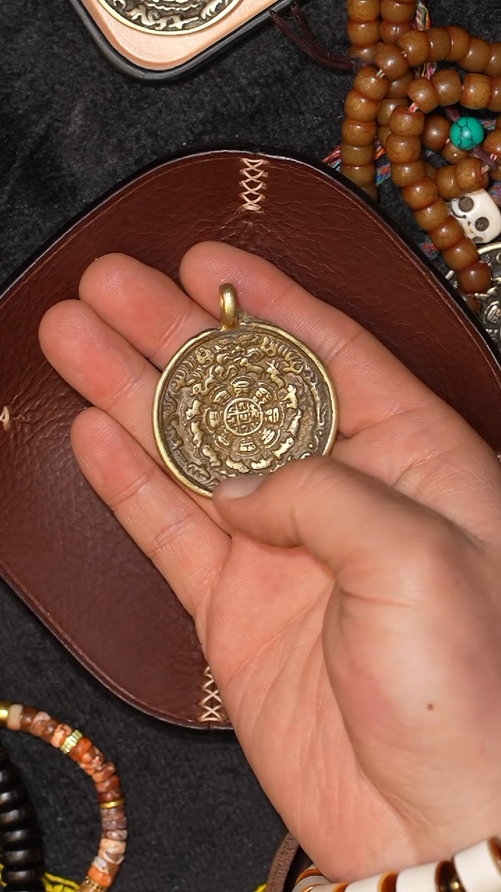 【闪购商品】冲赛康胡子哥，藏传九宫八卦牌259