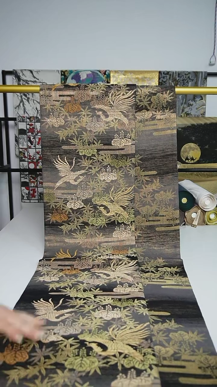 【闪购商品】织绣114 双面全通凤凰桐竹纹