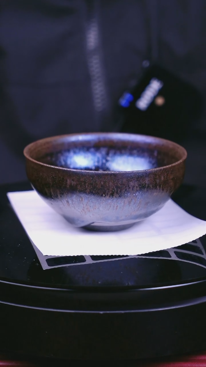 茶盏建盏柴烧作品