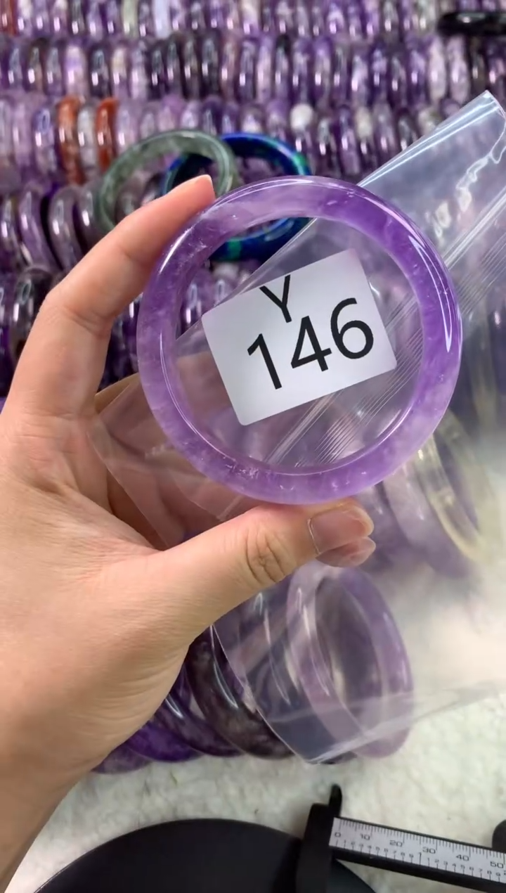 【闪购商品】水晶水晶手镯Y未镶嵌146-57