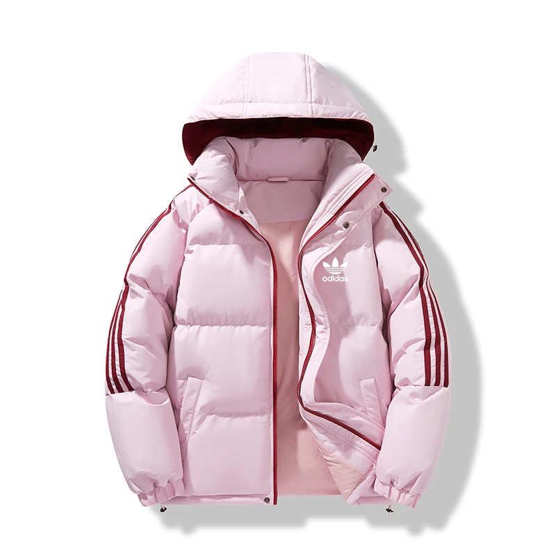 【奥莱撤柜】冬季新款棉衣连帽保暖运动情侣款防风棉服