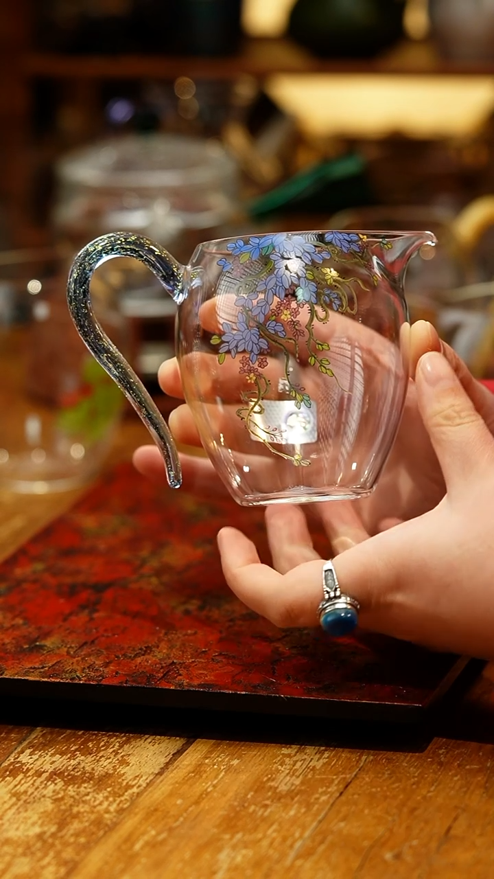 【闪购商品】禾器/手绘怡然蓝金/紫金升腾