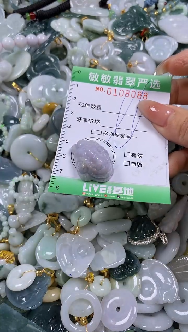 【闪购商品】翡翠颈饰未镶嵌闪购0108088