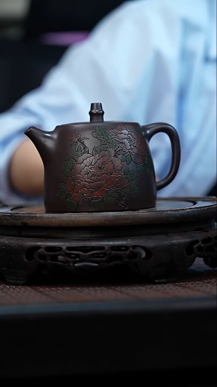 茶壶紫砂宜兴岁颐传砂原矿全手12