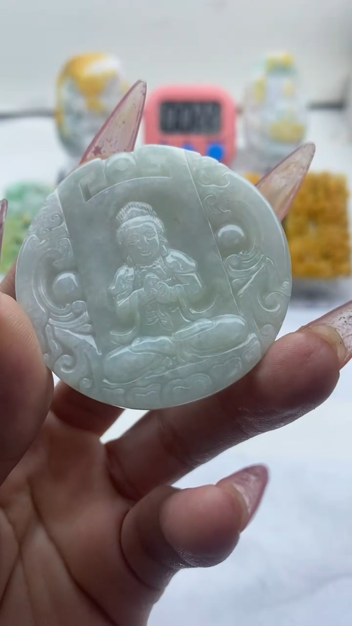 【闪购商品】翡翠颈饰未镶嵌挂件