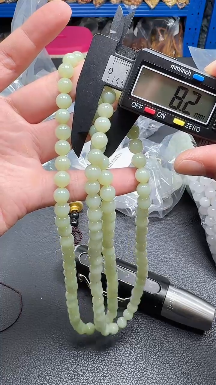 和田玉未镶嵌颈饰107