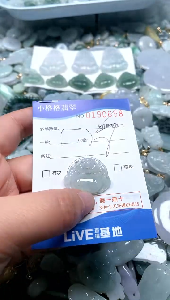 【闪购商品】翡翠颈饰未镶嵌闪购商品0190658