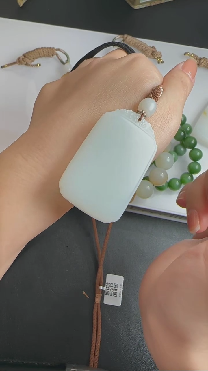 【闪购商品】和田玉颈饰未镶嵌WY0120077多样性发一