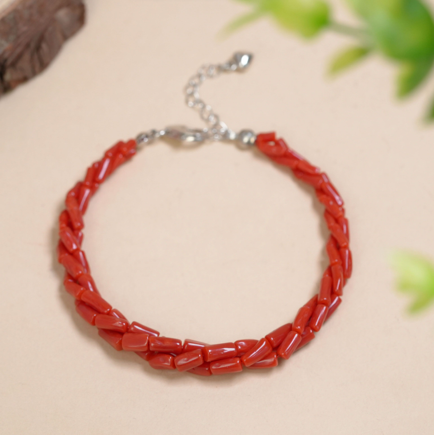 【小鱼专属】珊瑚手串-D3010LL-多样性发一