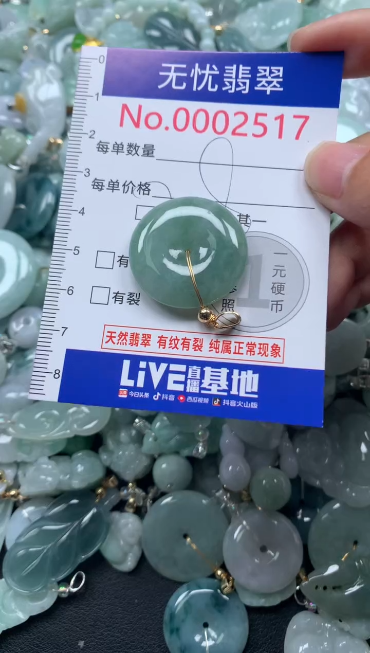 颈饰未镶嵌翡翠2517