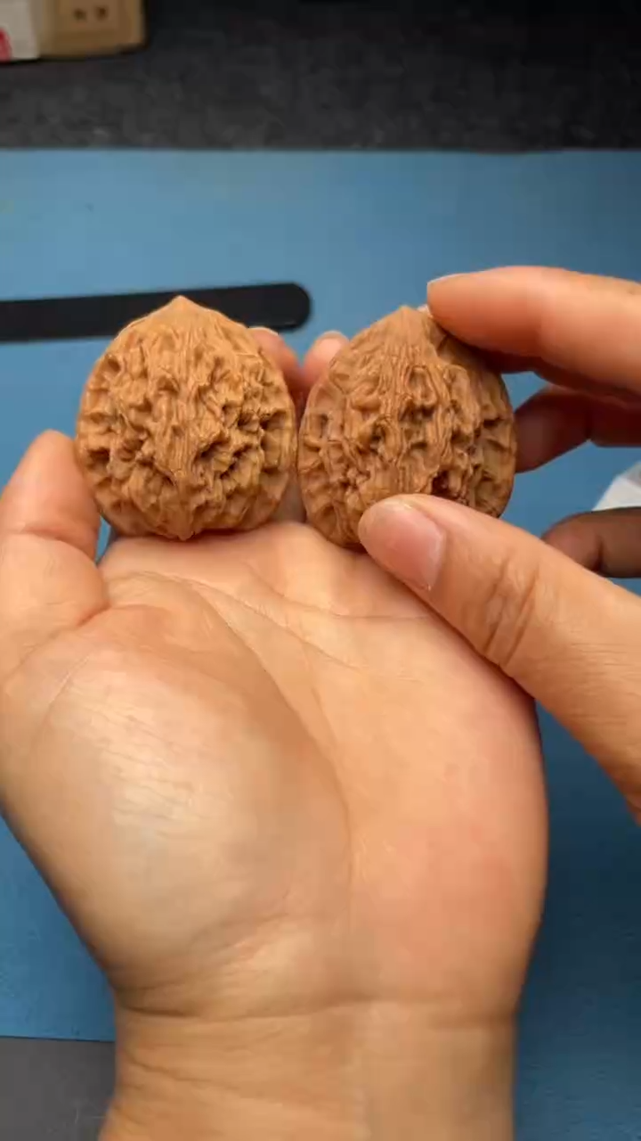桃核把件w47   麦虎 40尺