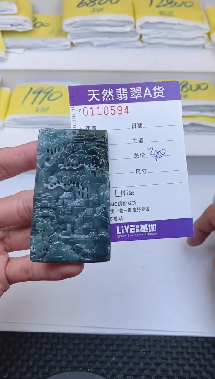 【闪购商品】翡翠颈饰未镶嵌0594..........